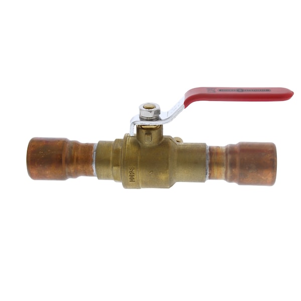 Jones Stephens 1in. Full Port Brass Ball Valve with Drain, CPVC Connection B67258 - main